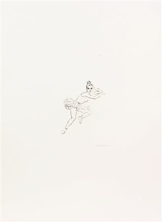 Francesco Messina, Senza titolo, incisione su carta, cm. 70x50 (lastra cm....