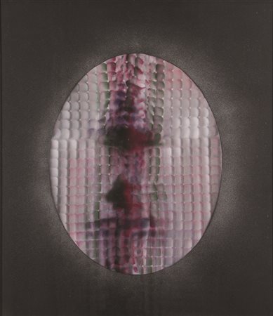 Franco Costalonga, Destrutturazione, 2000, tecnica mista su tavola, cm....