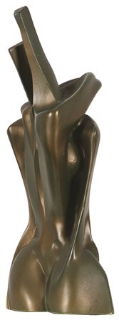 Gianni Pinna, Senza titolo, scultura in resina, h. cm. 38, es. 100/500, firma...