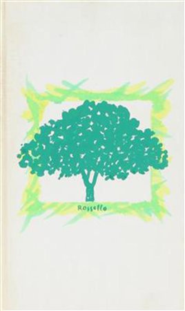 Mario Rossello, Senza titolo, 1985, tecnica mista su tela applicata copertina...