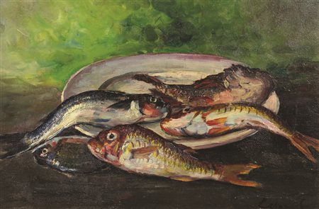 Gio Batta Lepori, Natura Morta, olio su faesite, cm. 33x50, firmato in basso...