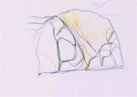 Federico Fellini (Rimini 1920 - Roma 1993), 13 schizzi preparatori per spot...