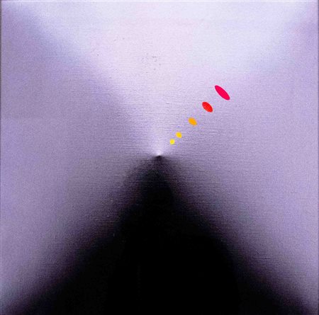 Filippo De Gasperi (Milano 1928) , Il punto di origine, 1974 Acrilico su...