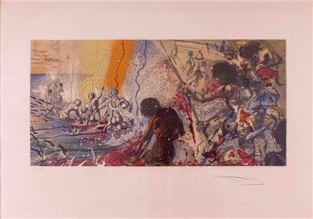 Salvator Dalì (Figueres 1904 - Figueres 1989), La peche au thon, 1972...