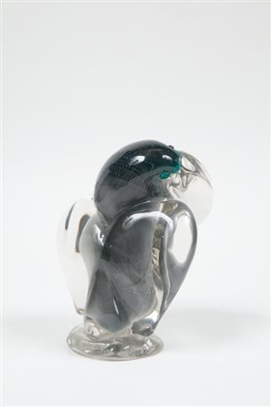 ALFREDO BARBINI Una "Folaga", produzione V.A.M.S.A., circa 1937. Altezza cm 22.