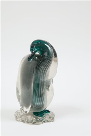 ALFREDO BARBINI Una "Folaga", produzione V.A.M.S.A., circa 1937. Altezza cm 19.