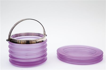 ARNOLFO DI CAMBIO (Editore)Un portaghiaccio e un posacenere, 1968. Cristallo...