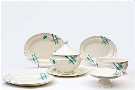 RICHARD-GINORI SAN CRISTOFORO, Milano, anni '30. Un gruppo di stoviglie...