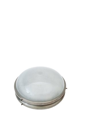 SERGIO MAZZA Una plafoniera "Sigma" per ARTEMIDE, 1960. Ottone nichelato...