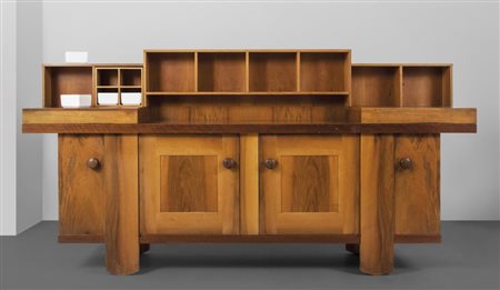 SILVIO COPPOLA Una credenza "51 602 03" per BERNINI, 1964. Legno...