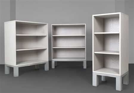 ETTORE SOTTSASSTre scaffali della serie "Kubirolo" per POLTRONOVA, 1967....