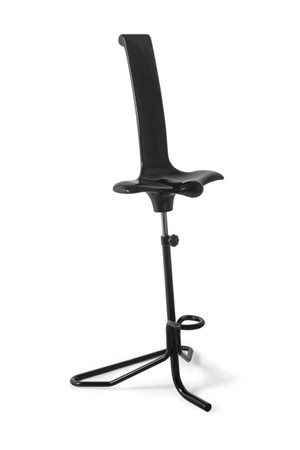 CLAUDIO SALOCCHIUno sgabello "Appoggio" per SORMANI, 1970. Tubo di acciaio...