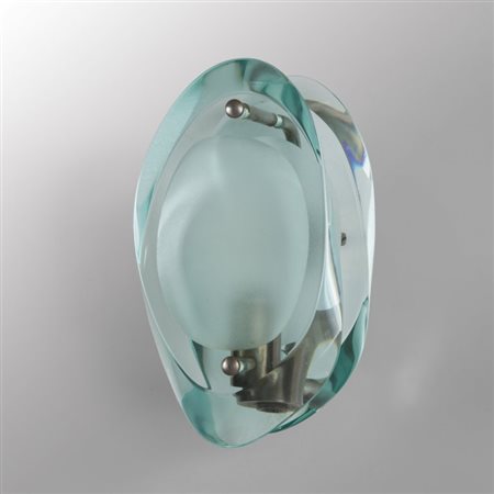 MAX INGRANDUna lampada a parete "2093" per FONTANA ARTE, circa 1961....