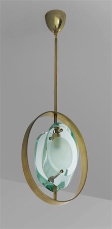 MAX INGRAND Una lampada a sospensione "1993" per FONTANA ARTE, circa 1961....