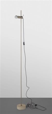 TITO AGNOLIUna lampada da terra "387" per O-LUCE, 1954.Marmo tornito, ottone...