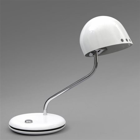 JOE COLOMBO Una lampada da tavolo "Elmo" per FORMA E FUNZIONE, 1971....