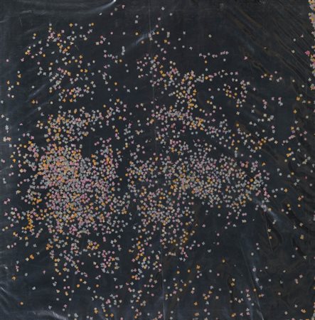 Tano Festa Roma 1938 - 1987 Coriandoli, 1984 Acrilico e coriandoli su tela,...