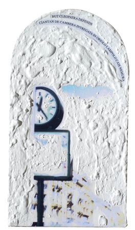 Emilio Isgrò Barcellona Pozzo di Gotto (Me) 1937 L'ora di Cleopatra, 1994...