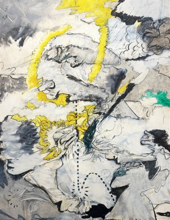 Valerio Adami Bologna 1935 Alice nel paese della violenza, 1963 Olio su tela,...