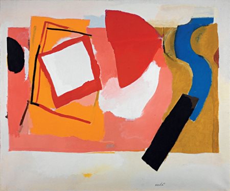 Antonio Scordia Santa Fè (Argentina) 1918 - Roma 1988 Grande interno, 1968...