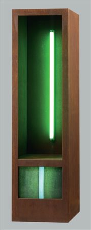 Fabrizio Plessi Reggio Emilia 1940 La stanza della luce, 1976 Ferro, neon e...