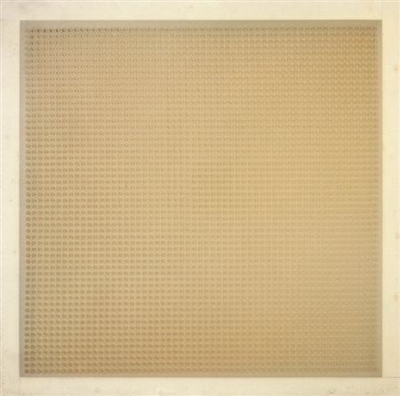 Dadamaino Milano 1935 - 2004 Volumi a moduli sfasati, 1960 Plastica, cm....