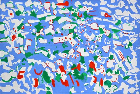 Antonio SANFILIPPO Partanna (Trapani) 1923 Roma 1980 Forme, 1965, acrilico e...