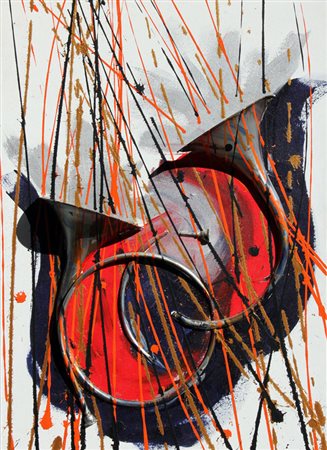 Fernandez ARMAN Nizza 1928 New York 2005 Untitled, 2003, corno tagliato...