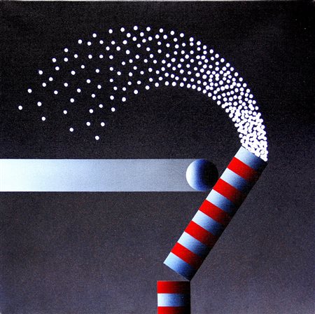 Julio LE PARC Mendoza 1928 Alchimie 109, 1990, acrilico su tela, cm. 50 x 50,...