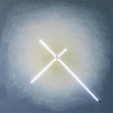 Giorgia ZANUSO Finale Ligure, 1985 Energia creatrice, 2015, acrilico e strip...