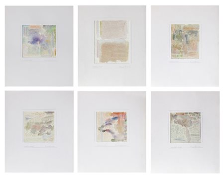 Riccardo GUARNERI Firenze, 1933 Opera composta da sei elementi, 1987,...