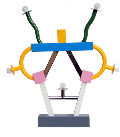 Ettore SOTTSASS Innsbruck, 1917 Milano, 2007 Senza titolo, 1981, lampada in...