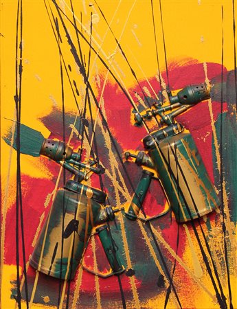 Fernandez ARMAN Nizza 1928 New York 2005 Senza titolo, 2003, spruzzatori...