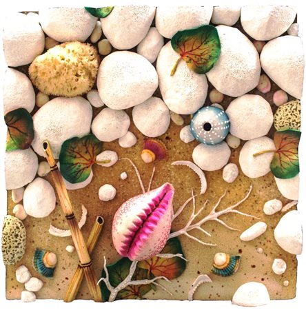 Piero GILARDI Torino 1942 Mauritia sulla spiaggia, poliuretano espanso, cm....