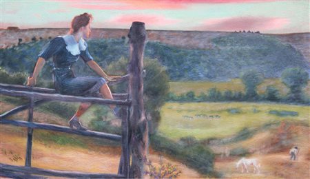 Giacomo BALLA Torino 1871 Roma 1958 Contemplazione - Il silenzio della...