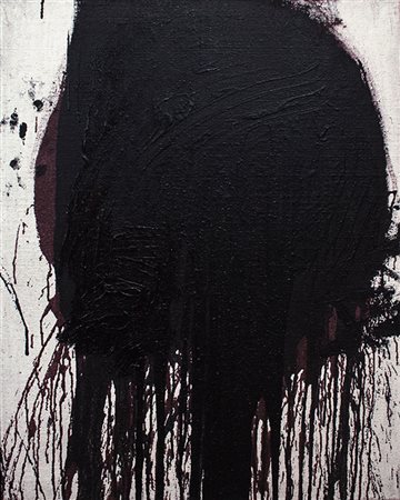 Hermann NITSCH Vienna 1938 Untitled, 2008, acrilico su tela, cm. 100 x 80,...
