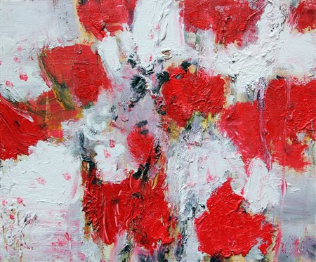 Giovanni FRANGI Milano 1959 Allegra, 2004, olio su tela, cm. 46 x 55.5,...