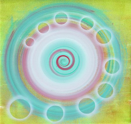 Renato Natale CHIESA Lecco, 1947 Evanescente, 2012, acrilico su tela, cm. 40...