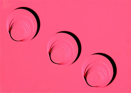 Renato Natale CHIESA Lecco, 1947 Image art modern, 2015, acrilico su tavola...