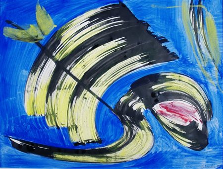 SCHNEIDER GERARD (Saint Croix 1896 - Parigi 1986) "Composizione" 1977...