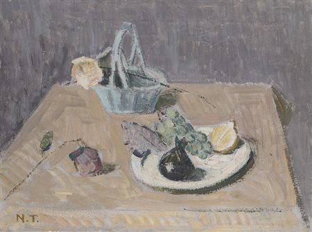 Giovanna Nascimbene Tallone (Casteggio 1901 - Pavia 1961) "Composizione con...