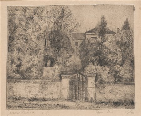 Giovanni Barbisan (Treviso 1914 - Orbetello 1988) "Verso sera" 1940...