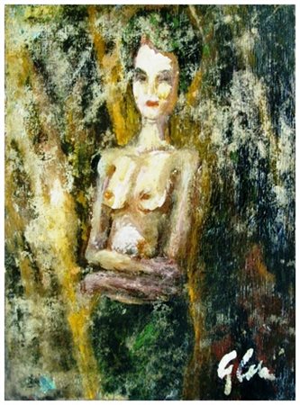 GIORGIO CASINI Pisa 1908 – Pisa 1984 Senza titolo Olio su tavola 25,5 x 19,5....