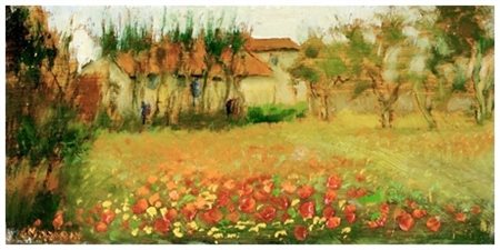 ALVARO MARIONI Fauglia 1911 – Fauglia 1999 Senza titolo 1997 Olio su tavola...