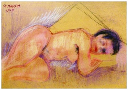 GIOVANNI MARCH Tunisi (Tunisia) 1894 – Livorno 1974 Senza titolo 1968...