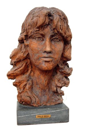 ARNALDO BARSALI Firenze Carla 1977 Scultura in terracotta 36 x 25 x 26 ca....