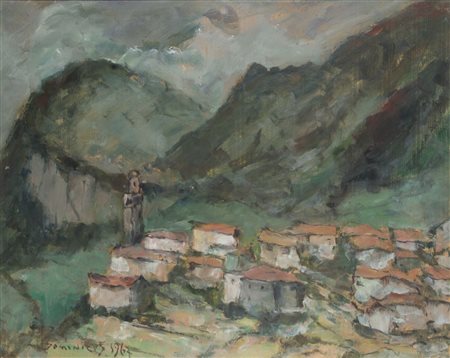 Giacomo Vittone ‘Dominicus’ Pranzo (Tenno) firma e data in basso a sinistra...