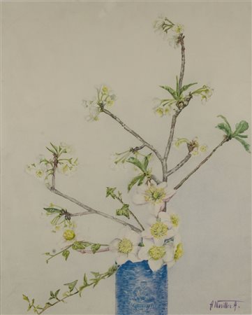 Antonietta Noriller Armani (1911-1988) Natura Morta firma in basso a destra...