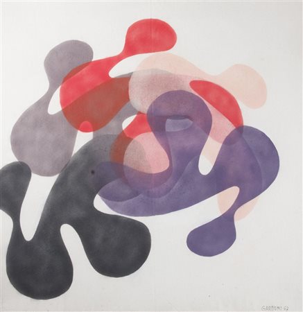 Giancarlo Gardumi (1942) Senza titolo firma e data in basso a destra acrilico...