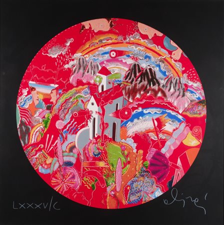 Luca Alinari (1943) Dentro l’omino di burro firma in basso a destra; numerato...